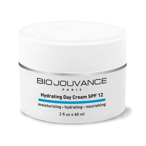 BIO JOUVANCE PARIS - Hydrating Day Cream 2oz / 60ml - For Normal/Dry/Sensitive Skin | Anti Aging Face Moisturizer Hydrating Lotion | Daily Facial Skin Care Treatment Regimen | Made in France