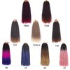 Xtrend 18 Inch Passion Twist Hair Water Wave Crochet Braiding Hair 7 Packs Synthetic Hair Extensions Crochet Braids Hair(16Strands/Pack, Black/Purple/Blue#)