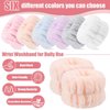 12Pcs Wrist Washband Set, Anmieciu Face Washing Wristbands, Microfiber Wrist Spa Wash Washband, Wrist Towels for Washing Face, Prevent Liquid from Spilling Down Your Arms.