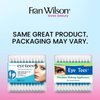 Fran Wilson EYE TEES COTTON TIPS 80 Count (2 PACK) - Precision Makeup Applicator, Double-sided Swabs with Pointed and Rounded Ends for Perfect Blending, Effective Cleaning and Precise Touch-ups