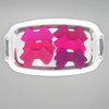 Set of 6 Felt Bows Pinks Alligator Clip or French Barrette (French Barrette Right)