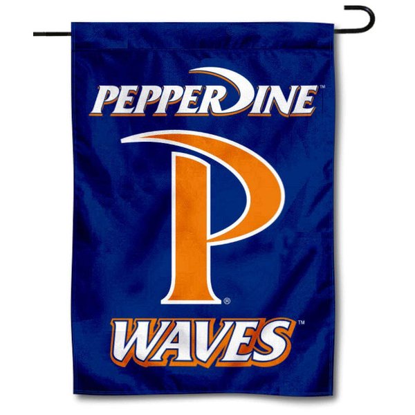College Flags & Banners Co. Pepperdine Waves Garden Flag