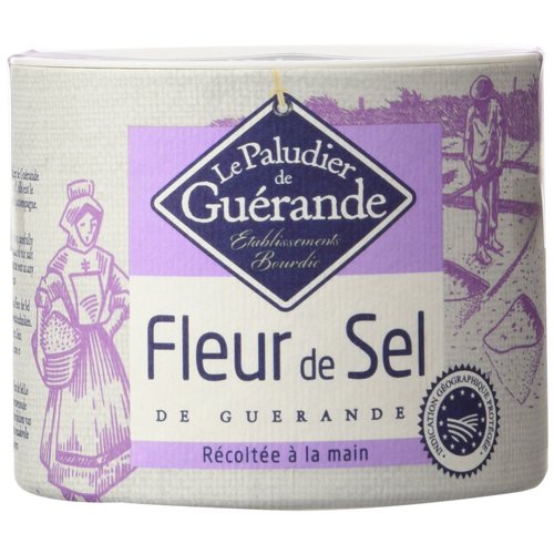 The French Farm Fleur de Sel de Guerande - French finest sea salt Le Paludier 4.4 oz