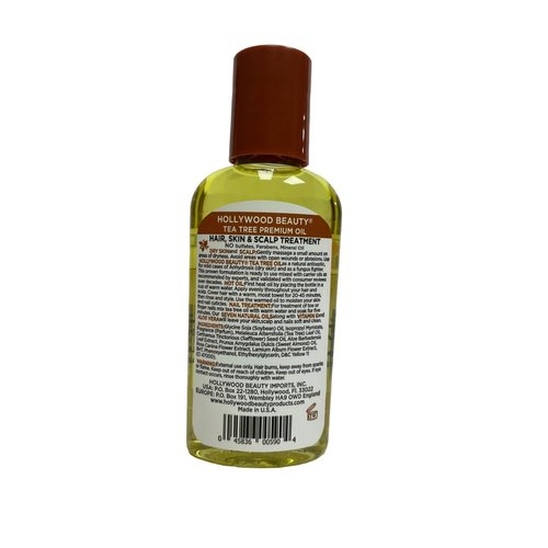 Hollywood Beauty Tea Tree Oil Skin & Scalp Treatment, 2 oz (Pack of 4)