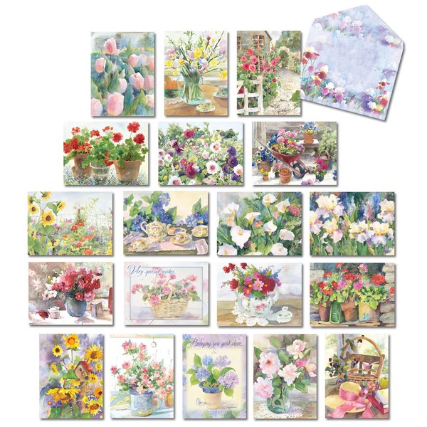 20 All Occasion Greeting Cards Assortment Box, Birthday Cards, Blank Cards, Anniversary Card, Wedding Card, Thank You Card, Get Well Cards, Sympathy Card