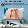 Mini DVD Player for TV, Region Free HD 1080P Supported with HDMI/AV Cables, USB Input, Contain Remote Control for DVD Player, Support PAL/NTSC System