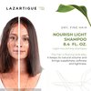 Lazartigue Nourish-Light Shampoo, Enriched with Soybean Oil, Nourishes Dry and Fine Hair without Weighing Down, Supple, Flowing and Shiny Hair with Natural Volume 8.4 fl oz, Vegan