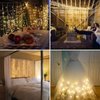 MYGOTO 165FT 500LED String Lights LED Starry Fairy Light, Twinkle String Lights Decorative Lights with 8 Modes 30V Plug in for Wedding,Patio,Gate,Party Indoor Outdoor Decoration (Warm White)
