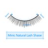 Fenshine 20 Paris Practice Eyelashes for Lash Extensions Supplies,Training Lashes Self-adhesive Practice Lashes for Training Eyelash Extension Makeup Beginners…