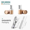 MR.GREEN Nail Clippers Wide Jaw Opening Stainless Steel Fingernail Clipper Thick Hard Toenail Cutter Manicure Scissors Tools (Nail Clipper (Medium))