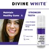 Divine White Dual-Action Stain Removal Aligner/retainer Cleaner and Teeth Whitening Foam- Hydrogen Peroxide-Good for Invisalign, ClearCorrect, SmileDirectClub, Candid -Oral Care-Toothpaste Replacement