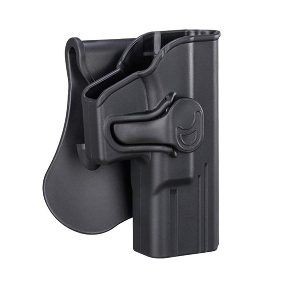 XD45 OWB Gun Holster for Springfield XD-45/XD-45LE Service, Springfield XD45/XD45LE Tactical, XD45 Tactical/Service Mod 2, Outside Waistband Holster, Adjustable Cant & Fast Draw - Right Handed