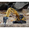 Gemini&Genius Drill Excavator Construction Site Vehicle Toys 1:50 Scale Diecast Digger and Driller Engineering Dump Truck Collectible Toys for Kids and Decoration for House (Demolition Machine)
