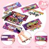 JOYIN 30 Packs Valentine's Day Mini Finger Skateboards with Cards, Classroom Exchange Gift for Kids, Kids Toys Party Favor, Classroom and Holiday Reward Prizes