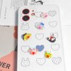 60PCS Kawaii Nail Art Charms 3D Cute Cat Resin Jelly Gummy Sweet Candy Slime Making Ornament Nail Decoration Accessories for DIY