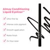 Almay Conditioning Liquid Eyeliner, Longwearing, Waterproof, Hydrating, 10 Black, 0.03 fl oz.