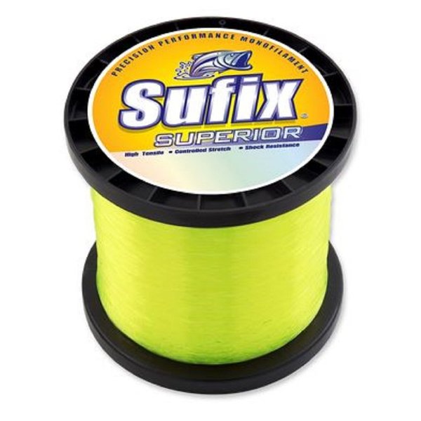 Sufix Superior 1-Pound Spool Size Fishing Line (Yellow, 60-Pound)
