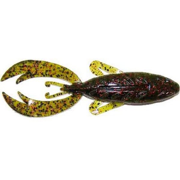 Big Bite Baits 4-Inch Rojas Fighting Frog Lures-Pack of 7 (Watermelon Red Flake)
