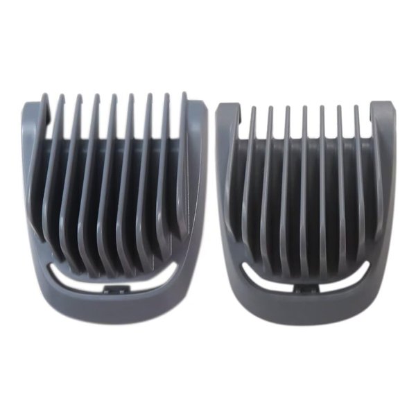 Trimmer Replacement 2 Pcs (1mm 2mm) Body Groom Hair Guide Guard Comb for P-hilips Norelco Multigroom MG3750 MG3760 MG5750 MG5760 MG7750 MG7770 MG7790 MG7791