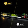 YEABRICKS LED Light for Lego-60337 City Express Passenger Train Building Blocks Model (Lego Set NOT Included)
