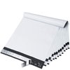 Fuxury 10x13 Inch 100 Pcs White Poly Mailers Shipping Envelopes, Self-Sealing Envelopes, Boutique Custom Bags, Enhanced Durability Multipurpose Envelopes, Keep Items Safe & Protected