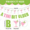 A Tini Bit Older Banner, Martini Themed Party Decorations Weenies and Tinis A Tini Bit Older Birthday Decor Tiny Bit Older Party Decor Martini Bachelorette Bridal Shower Party Supplies
