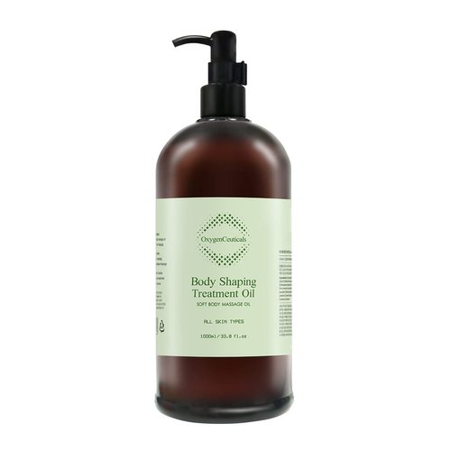 OxygenCeuticals Body Shaping Treatment Oil 1000ml(33.8 fl oz) | Professional body massage oil enriched with botanical extracts