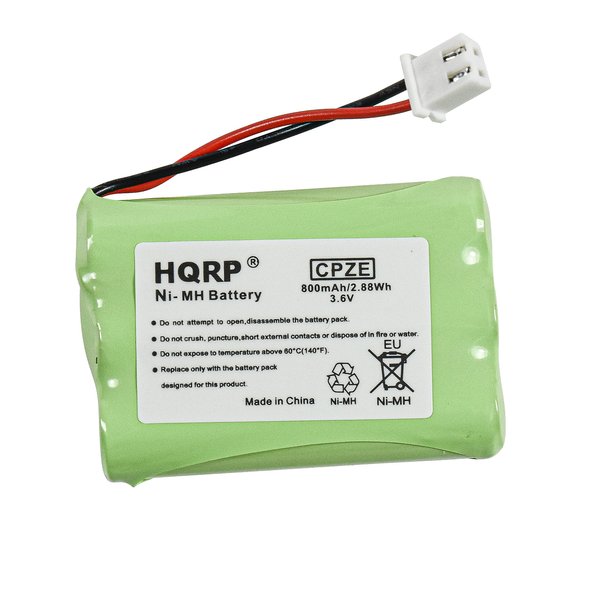 HQRP Battery Compatible with Tri-tronics Pro 500 XL, Pro 500 XLS, PRO G2, PRO Series (1999-2001) Remote Controlled Dog Training Collar Receiver
