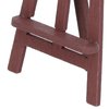 Wooden Dollhouse Accessories, Dollhouse Miniatures, 10 Pcs Dollhouse Easel Detail Design Sturdy Pinewood Multi Purpose Miniature Painting Easel for 1:12 1:6 Scale