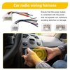 Xspeedonline New 70-1761 Radio Wiring Harness Replacement Compatible for Toyota 87-Up Power 4 Speaker, Easy to Use