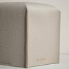 OLETHA Aesthetic Square Tissue Box Cover, Tissues Cube Box Holder, Light Taupe