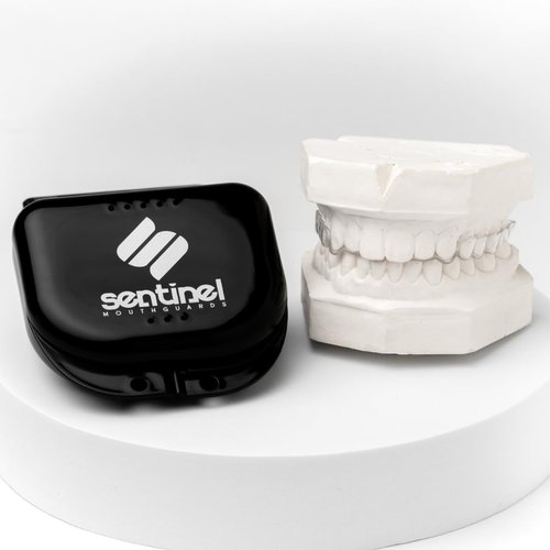 SENTINEL MOUTHGUARDS No-Show Daytime Mouth Guard for Teeth Grinding and Clenching | Custom Fit for Durability and Protection | BPA-Free and Dentist-Approved | Made in USA