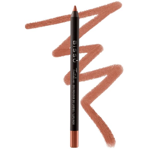Bissú Tintaline Lipliner - 14 Vivid Colors, High-Coverage, Waterproof, Long-Lasting Pigmentation, Creamy. 1.2 gmrs (Natural)