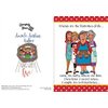 Gracefully Yours Church Kitchen Ladies Thinking of You Greeting Cards Illustrated by Tina Ledbetter, 12, 4 Designs/3 Each with Scripture Message