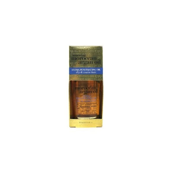 Organix: Renewing Moroccan Argan Penetrating Oil, Extra Strength 3.3 oz (3 pack)