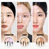TFIT Multi-Use Pot Concealer - Triple Palette | High-Pigmented, Full Coverage & Crease-Proof | Korean Concealer for Dark Circles, Redness & Blemishes (00 Light, 0.52 Oz)
