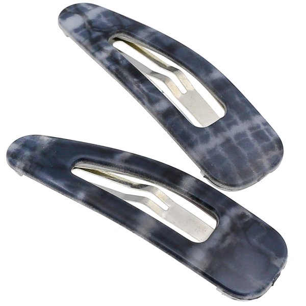Camila Paris CP3094 French Hair Barrettes Clips, Snap Hair Slides Clic Clac for Women, Styling Girls Side Slide-in Metal Snap Pin Hair Accessories for Women. Strong Hold, No Slip Grip, Made in France