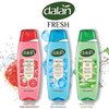 Dalan Natural Extracts Body Wash, with Fresh Pink Grapefruit & Aloe Vera & Sea Minerals, 15.2 fl oz (6 Pack, Grapefruit)