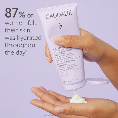 Caudalie Vinotherapist Nourishing Hyaluronic Body Lotion with Shea Butter and Hyaluronic acid, 6.7 Fl Oz