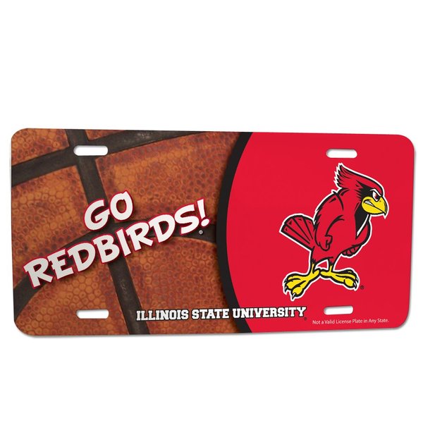 VictoryStore License Plate Frame, Illinois State University - License Plate - Basketball Design