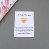 MIXJOY Cute Little Heart Pocket Hug Token & Gift Card - Isolation NHS Social Distancing Thinking of You Love Gift For Family and Friends