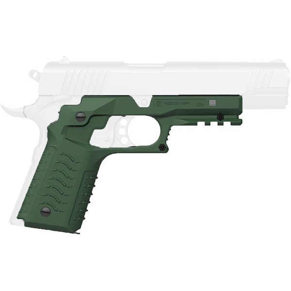 Recover Tactical CC3H 1911 Grip & Rail System Olive Drab