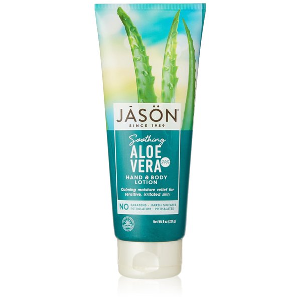 Jason Soothing Aloe Vera 89% Hand & Body Lotion 8 oz (packaging may Vary)