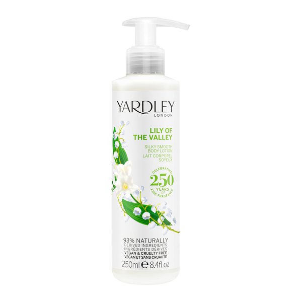 Yardley London Lily of the Valley Moisturising Body Lotion 250 ml
