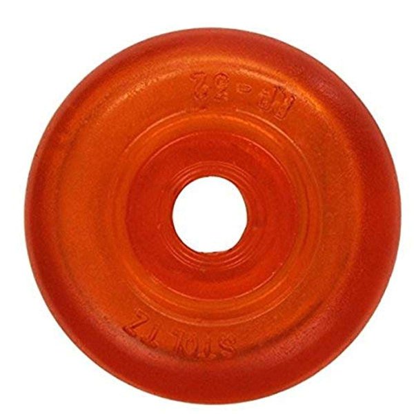 Stoltz Industries RP-32 END 3-1/4" Dia 5/8" Shaft Cap, Orange