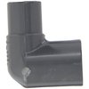 Spears 809 Series PVC Pipe Fitting, 90 Degree Elbow, Schedule 80, 3/4" Spigot x 3/4" Socket