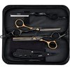 Professional Hair Scissors Thinning Shears Kit, Fozirut Barber Shears Hairdresser Scissors Haircutting Scissors Set, Tijeras De Peluqueria Profesional Barber Supplies Salon Scissors for Hair Cutting