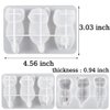 3D Cute Cat Silicone Molds for Resin Crafts Cartoon Cats Epoxy Resin Molds Lovely Kitten Plaster Silicone Mold Prone Posture Cat Resin Mold for Keychain Bag Pendant Pen Holder Mould Epoxy Resin Kit