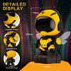 YAYZA! Galaxy Projector Starry Night Light, Little Bee Astronaut Star Projector, Starry Nebula LED Lamp with Remote, Kids Room Timed Decor Aesthetic for Children's Day, Christmas, Birthday