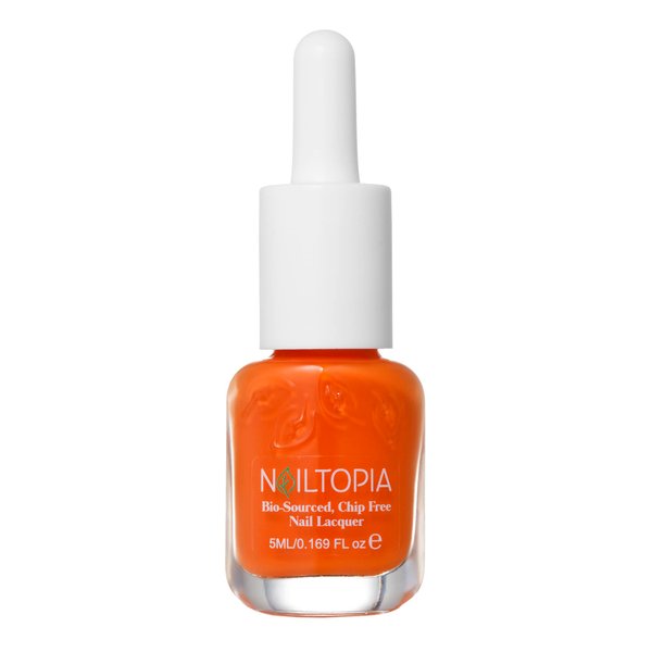 Nailtopia Bio-Sourced Chip Free Nail Lacquer - Vegan And Cruelty Free - Strengthens And Conditions Nails - Delivers Healthy Manicures And Pedicures - Long Lasting - Carat Cake - 0.17 Oz Nail Polish